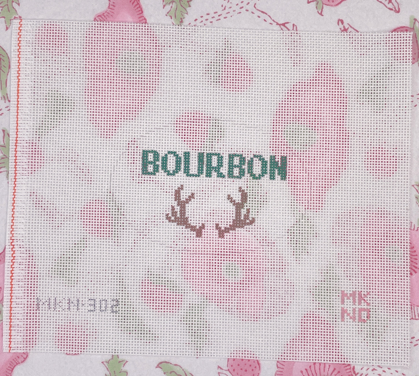 antler bourbon decanter tag