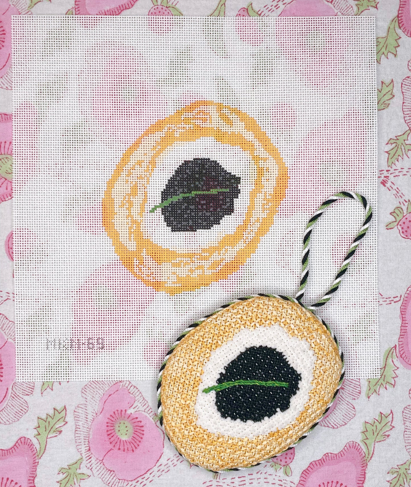 caviar blini ornament