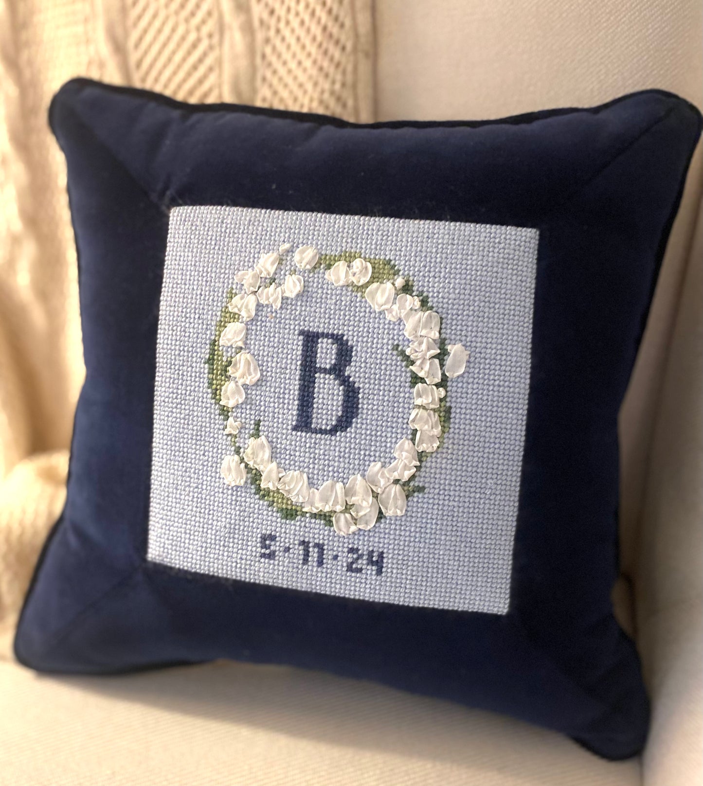 lily of the valley wreath