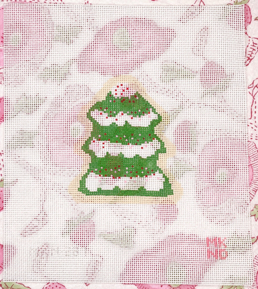 green tree cookie