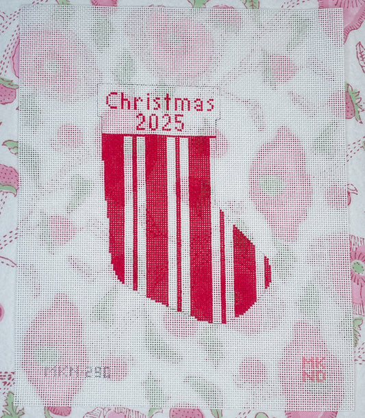 red mini stocking 2025