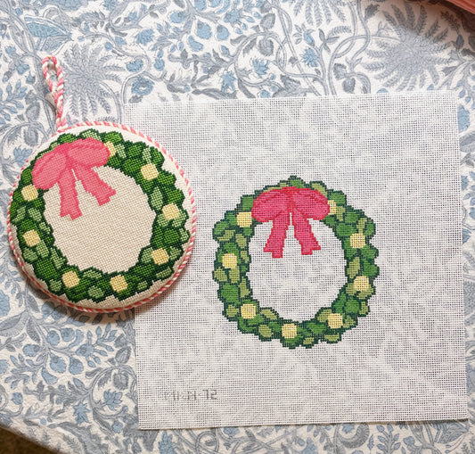 lemon wreath ornament