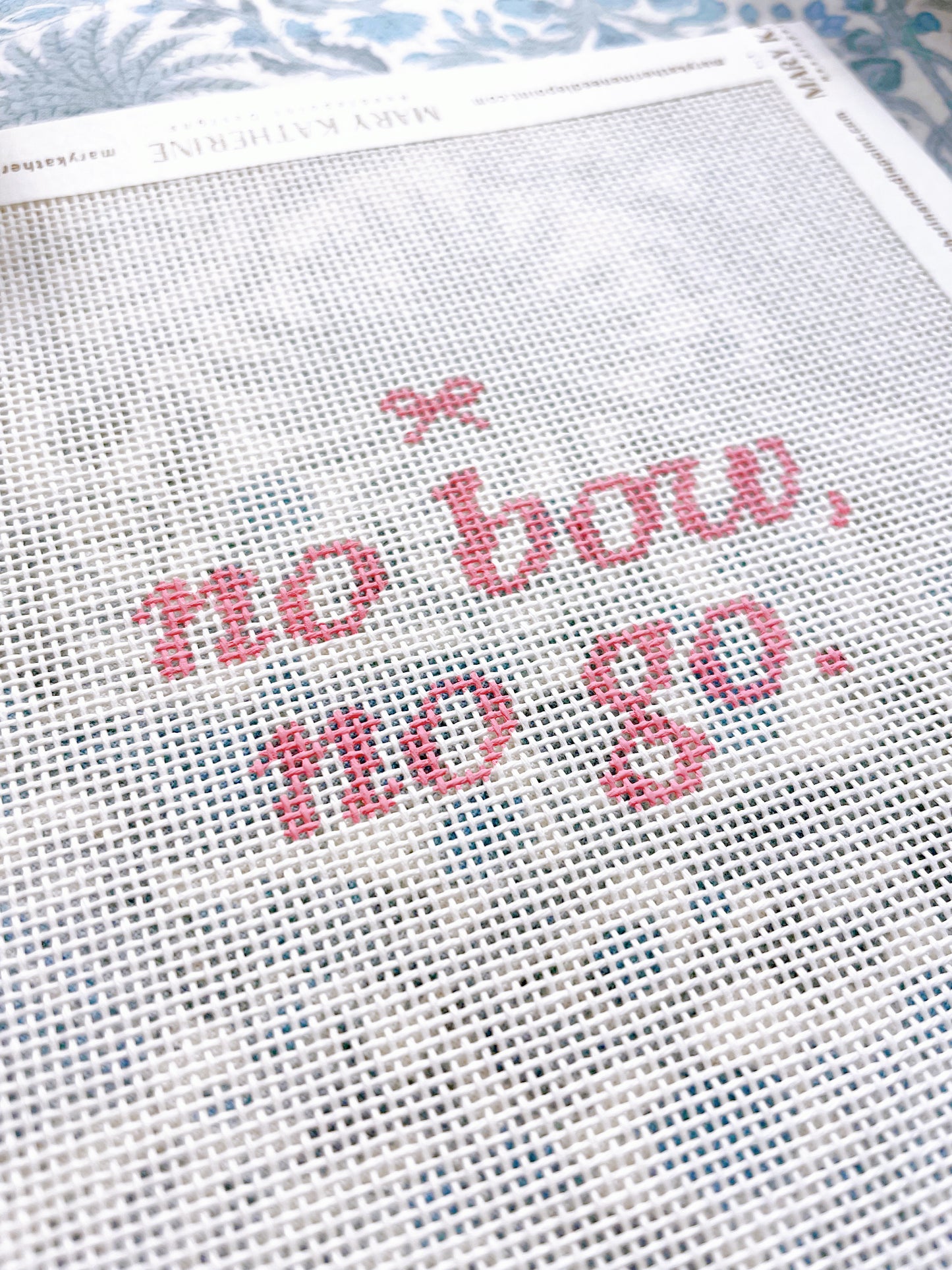 no bow, no go - 18 mesh