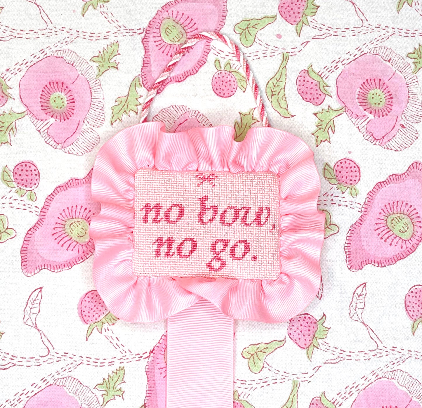 no bow, no go - 18 mesh