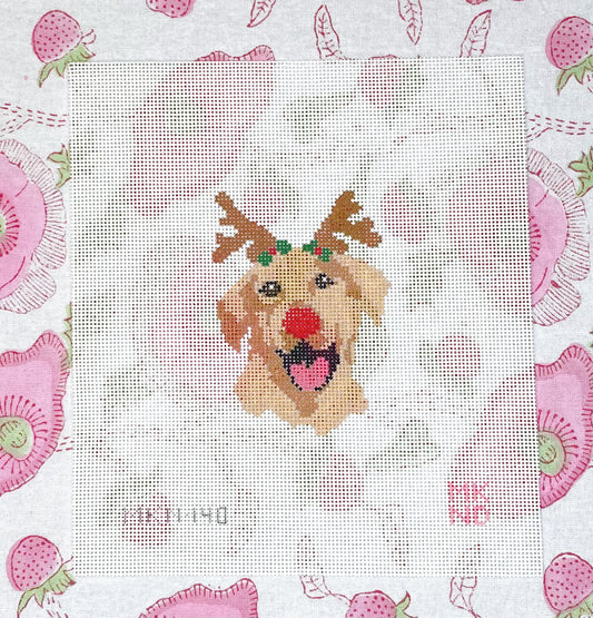 yellow lab christmas