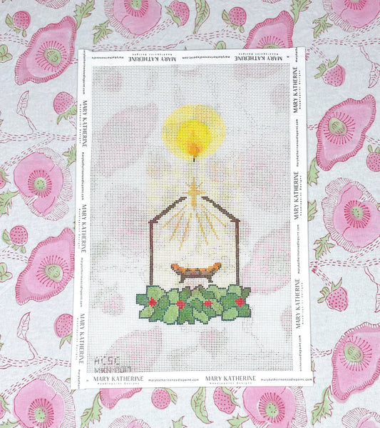 fifth advent candle - manger