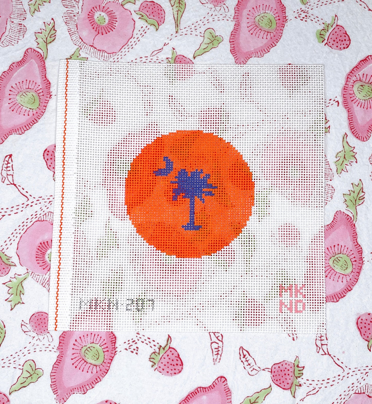 south carolina flag, orange