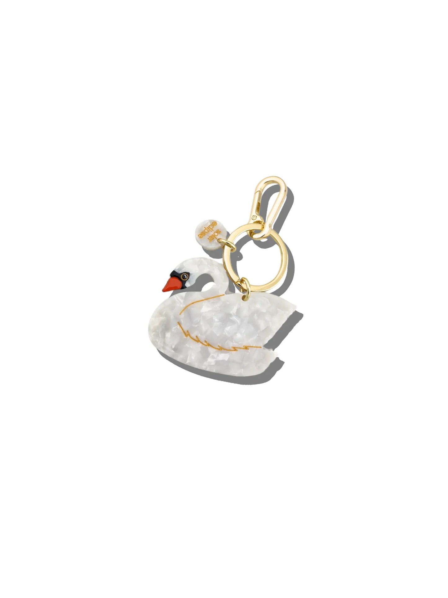 swan bag charm